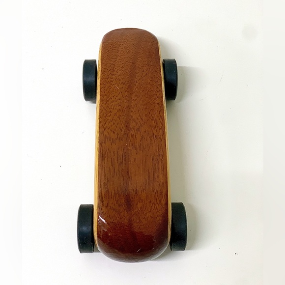 1988 Vtg Hand Crafted Homemade Pinewood Derby Race Car - Picture 1 of 12